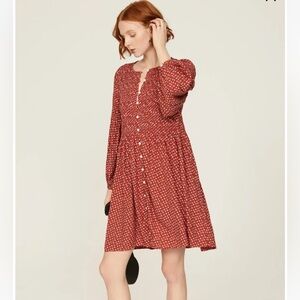 Madewell Easy Smocked Mini Dress